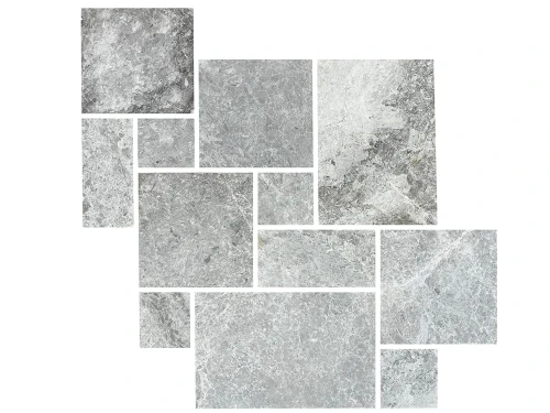 Przejdź do produktu Płytki marmurowe Tundra Grey komplet = 0,742m2