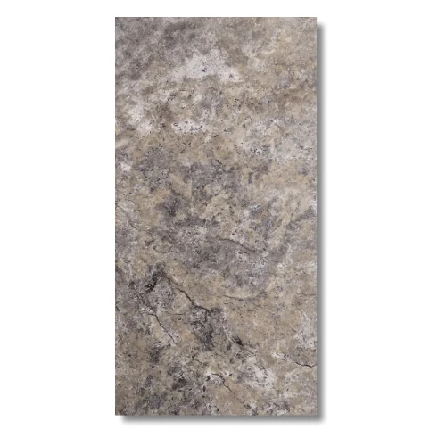 Przejdź do produktu Trawertyn Ash Argent Antykowany Bębnowany 40,6x61x3 cm
