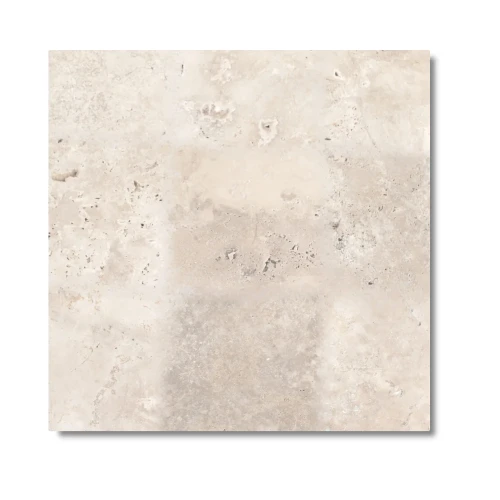 Przejdź do produktu Trawertyn Super Light Szlifowany Bębnowany 40,6x40,6x1,2 cm