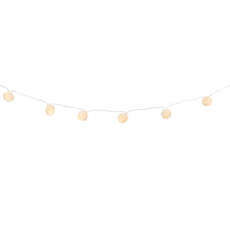 RATTANOWE KULE 10SZT LED 2*AA