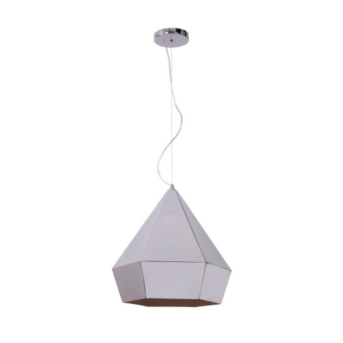 Przejdź do produktu Lampa wisząca DIAMANTE SILVER 1xE27