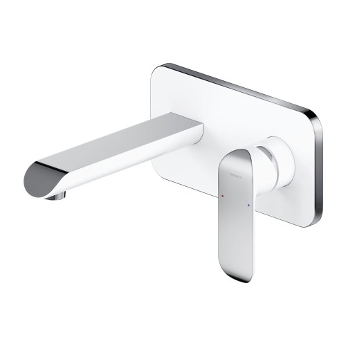 Przejdź do produktu SACRAMENTO bateria umywalkowa podtynkowa, chrom/biały połysk