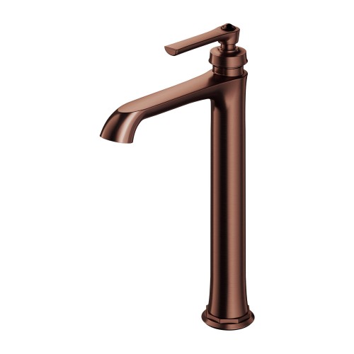 Przejdź do produktu ARMANCE bateria umywalkowa wysoka, 32 cm, miedź antyczna szczotkowana