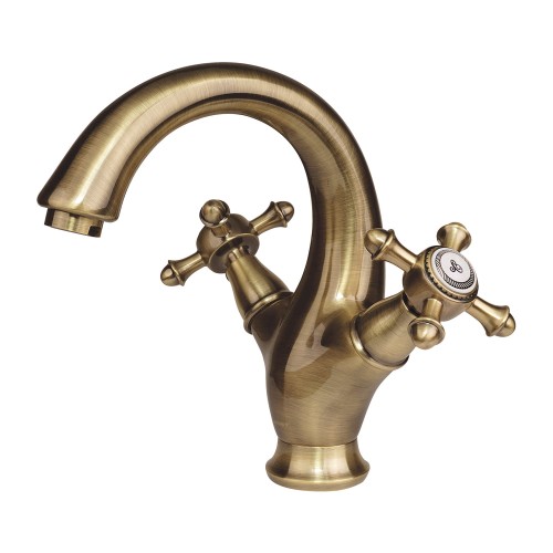 Przejdź do produktu RETRO bateria umywalkowa, brąz antyczny szczotkowany