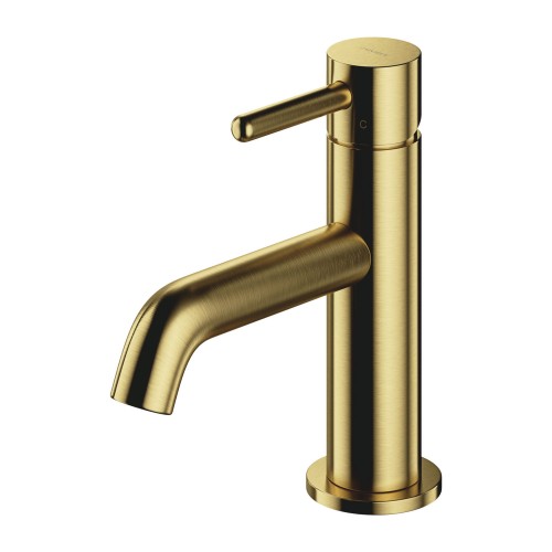 Przejdź do produktu Y bateria umywalkowa, mosiądz szczotkowany