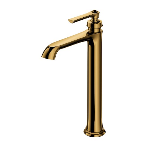 Przejdź do produktu ARMANCE bateria umywalkowa wysoka, 32 cm, złoty połysk