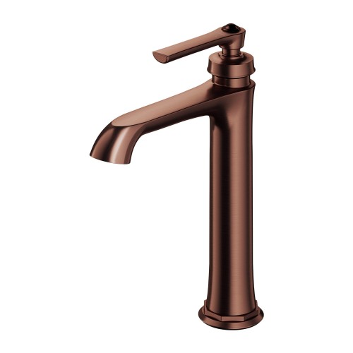 Przejdź do produktu ARMANCE bateria umywalkowa wysoka, 26 cm, miedź antyczna szczotkowana