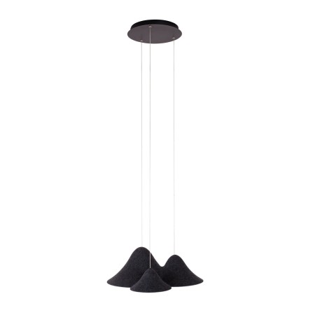 MAXLIGHT P0565 LAMPA WISZACA BELLMOND BLACK&amp;GREY