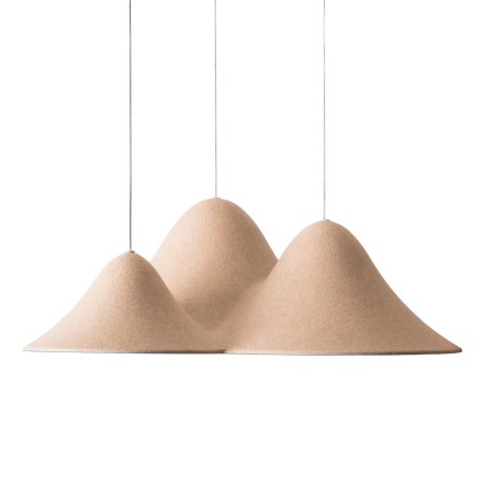 MAXLIGHT P0566 LAMPA WISZACA BELLMOND CREAM&amp;GREY