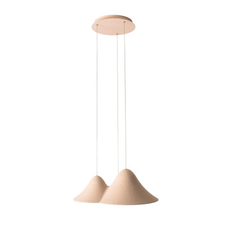 MAXLIGHT P0566 LAMPA WISZACA BELLMOND CREAM&amp;GREY