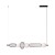 MAXLIGHT P0593 LAMPA WISZĄCA BORA C