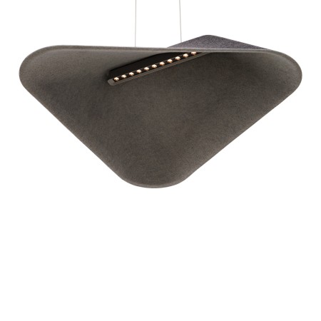MAXLIGHT P0567 LAMPA WISZACA CARBON BLACK&amp;GREY