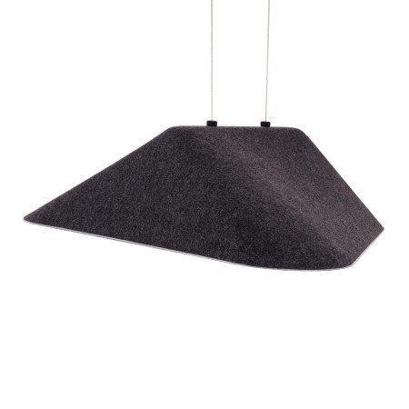 MAXLIGHT P0567 LAMPA WISZACA CARBON BLACK&amp;GREY