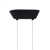 MAXLIGHT P0567 LAMPA WISZACA CARBON BLACK&amp;GREY