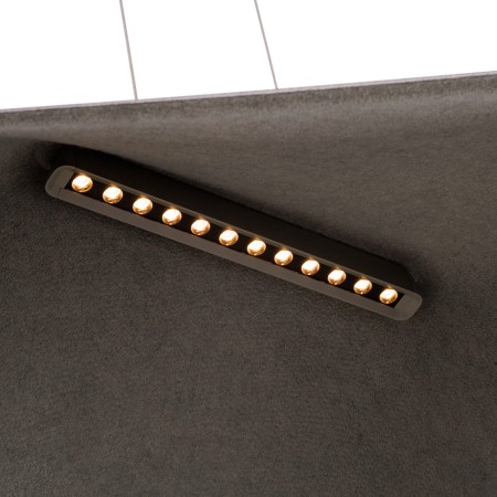 MAXLIGHT P0567 LAMPA WISZACA CARBON BLACK&amp;GREY