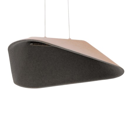 MAXLIGHT P0568 LAMPA WISZACA CARBON CREAM&amp;GREY
