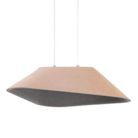 MAXLIGHT P0568 LAMPA WISZACA CARBON CREAM&amp;GREY