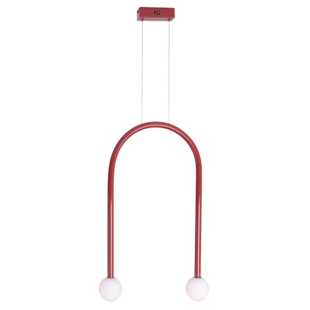 MAXLIGHT P0523 LAMPA WISZĄCA ENIGMA CZERWONA