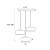 MAXLIGHT P0543 LAMPA WISZĄCA LIPARI III ROUND