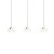 MAXLIGHT P0545 LAMPA WISZĄCA LIPARI III SQUARE