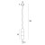 MAXLIGHT P0590 LAMPA WISZĄCA MAURI 1 SMOKY GLASS