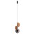 MAXLIGHT P0564 LAMPA WISZACA PURO EARTH YELLOW&amp;GREY