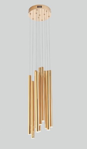 Przejdź do produktu MAXLIGHT P0265D LAMPA WISZĄCA ORGANIC 10x ZŁOTA MAŁA ŚCIEMNIALNA