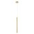 MAXLIGHT P0459 LAMPA WISZĄCA ORGANIC I ZŁOTO SZCZOTKOWANE