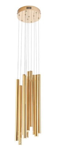 Przejdź do produktu MAXLIGHT  P0524D LAMPA WISZĄCA ORGANIC 10x ZŁOTO SZCZOTKOWANE MAŁA ŚCIEMNIALNA