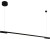 MAXLIGHT P0354D LAMPA WISZĄCA ORGANIC HORIZON 100CM CZARNA ŚCIEMNIALNA