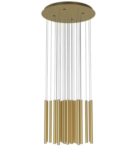 Przejdź do produktu MAXLIGHT P0476D LAMPA WISZĄCA ORGANIC 33x1  ZŁOTO SZCZOTKOWANE