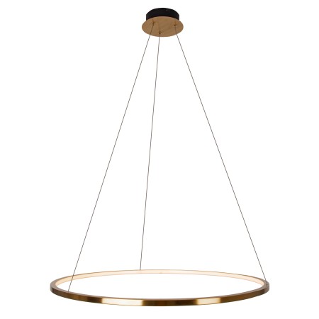 MAXLIGHT P0494 LAMPA WISZĄCA QUEEN  Ø 70 cm ZŁOTO SZCZOTKOWANE