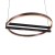 MAXLIGHT P0552 LAMPA WISZĄCA SINGAPUR ROUND