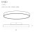 MAXLIGHT C0232 LAMPA SUFITOWA HARD STEROWANA Z APLIKACJI TUYA