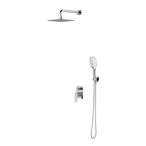 Przejdź do produktu PARMA system prysznicowy podtynkowy, chrom połysk