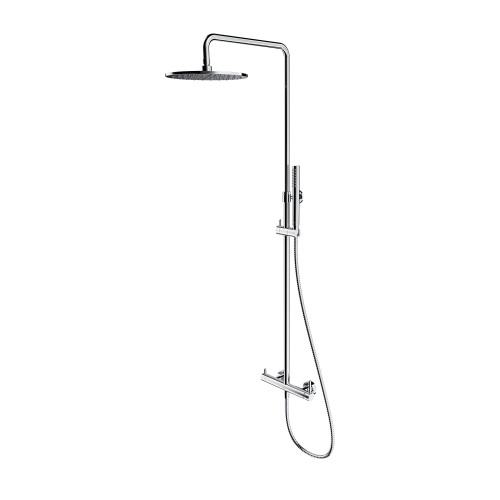 Przejdź do produktu Y system prysznicowy natynkowy, chrom połysk