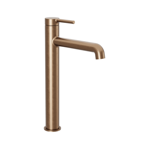 Przejdź do produktu Delta PI bateria umywalkowa stojąca  wysoka, miedziany szczotkowany