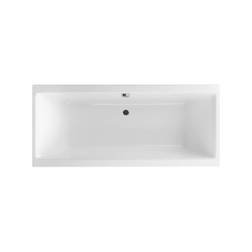 Przejdź do produktu Pryzmat wanna prostokątna 150x75 cm biały połysk