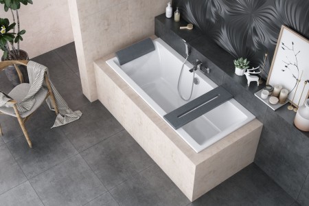 Wanna prostokątna Pryzmat Slim 160x75 cm w białym połysku to eleganckie i funkcjonalne rozwiązanie do łazienki. Nowoczesny design zapewnia komfort kąpieli i stylowy wygląd wnętrza.