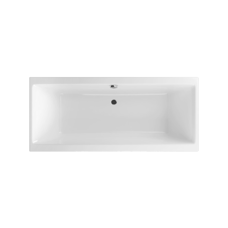 Pryzmat Slim wanna prostokątna 170x75 cm biały połysk