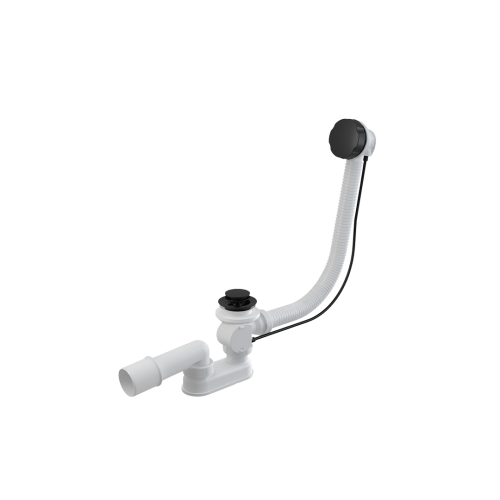 Przejdź do produktu Simple syfon wannowy automatyczny 80 cm, czarny mat