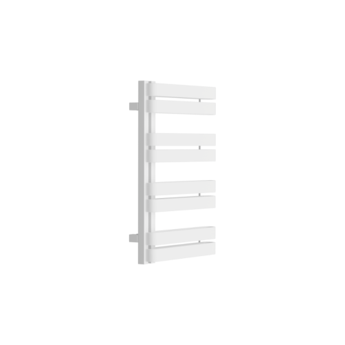 Przejdź do produktu Meteor Side grzejnik łazienkowy asymetryczny 72x50 cm, biały soft