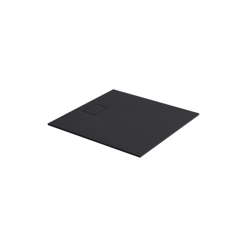 Przejdź do produktu Lavano brodzik kwadratowy 100x100 cm kompozytowy, czarny