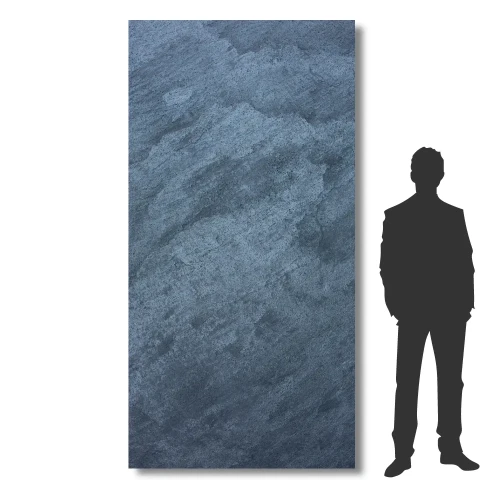 Przejdź do produktu Fornir Kamienny Silver Grey XXL 122x280x0,2 cm