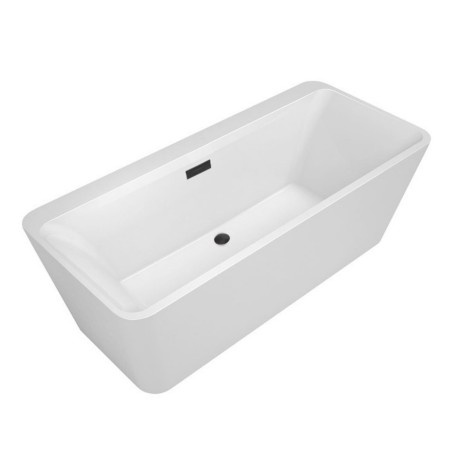 Wanna wolnostojąca ROMA z pokrywką BLACK - 170 x 80