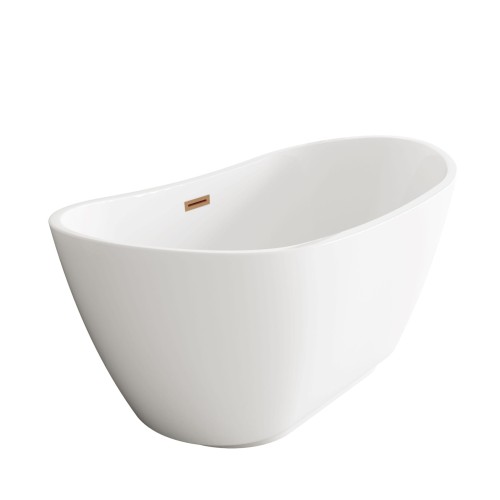 Przejdź do produktu Wanna wolnostojąca PARMA z pokrywką COPPER - 170 x 72 cm