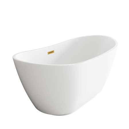 Wanna wolnostojąca PARMA z pokrywką MIRROR GOLD