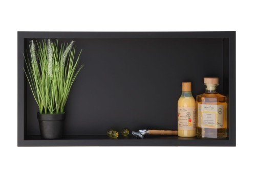 Przejdź do produktu WALL-BOX ONE Black - Półka pojedyncza czarna 60x30x10 cm
