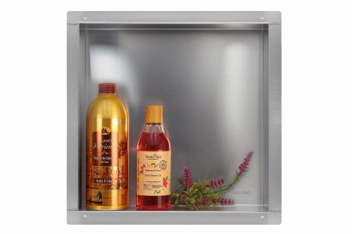 Przejdź do produktu WALL-BOX NO RIM - Półka wnękowa bezramkowa INOX 30x30x7 cm