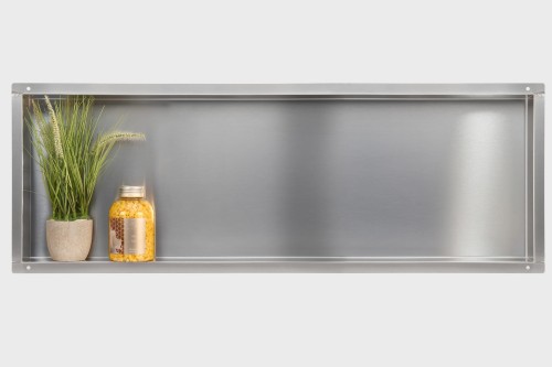 Przejdź do produktu WALL-BOX NO RIM - Półka wnękowa bezramkowa INOX 90x30x7 cm